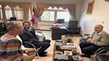 جلسه هماهنگی معاون فرهنگی و مدیر روابط عمومی دانشگاه شیراز با بنیاد نخبگان فارس 
