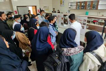 بازدید دانش آموزان مستعد استان فارس از دانشکده فناوری های نوین دانشگاه شیراز